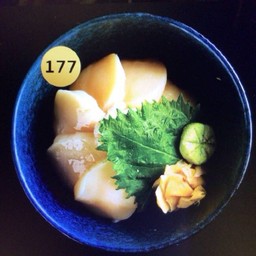 177.ข้าวหน้าหอยเชลล์