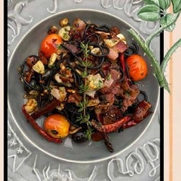 Spaghetti Dried Chilli Bacon