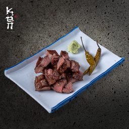 ลิ้นวัวย่างถ่าน