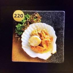 220.หอยเชลล์ยักษ์ย่างเนย