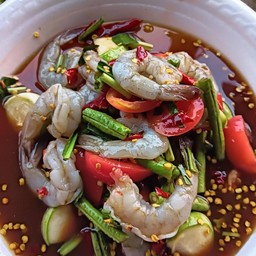 เหลากุ้งสด(น้ำปลาร้า)