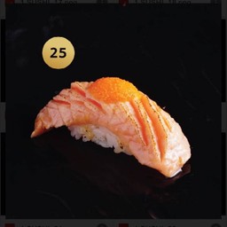 25.ซูชิแซลมอนเบิร์นไฟสไปซี่