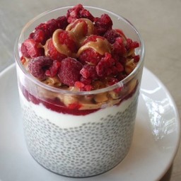 Raspberry Chia Pudding