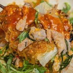 สุกี้แห้งหมูนุ่มน้ำจิ้มสูตรเด็ด