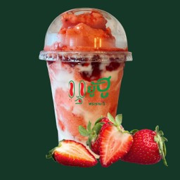 สตรอว์เบอร์รีโยเกิร์ตสมูทตี้🍓