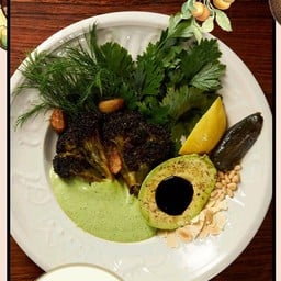 Grilled Broccoli + Avocado Salad