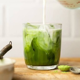 ICED KYOTO MATCHA LATTE