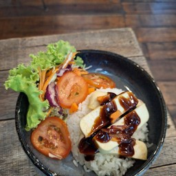 Grilled Tofu with Teriyaki Sauce