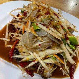 ตำกุ้งสด