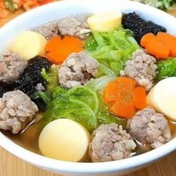 ต้มจืดเต้าหู้หมูสับ
