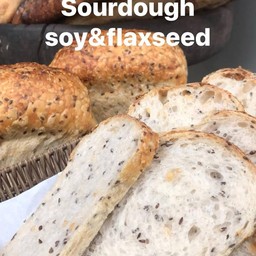 Sourdough Soy & Flaxseeds (Vegan)(540g)