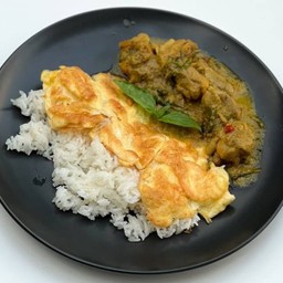 Chicken green curry