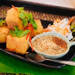 Fried Japanese soft tofu