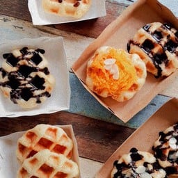 วาฟเฟิ้ล เบลเยี่ยม 3 ชิ้น