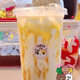นมสดคาราเมลเย็น Fresh Milk Caramel