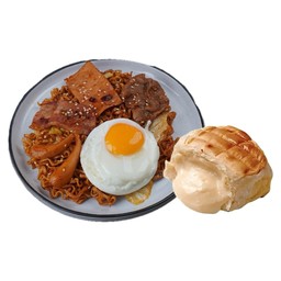 [เซตสุดฮิต] คลุกหม่าล่า + ไอก้อนนมสด