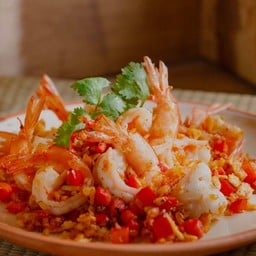 กุ้งผัดพริกเกลือ