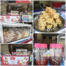 ร้านลูกชิ้นทอดน้ำจิ้มรสเด็ด (หน้าหมู่บ้านGusto)
