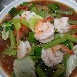 กุ้ง(สุก)ตกครก