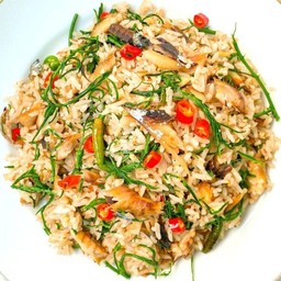 อร่อยยกนิ้ว - ข้าวผัดชะอม กะปิปลาทู