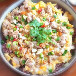 อร่อยยกนิ้ว - ไข่ยาหยี ขยี้หมูสับ