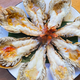 กุ้งเผา 8-9 ตัวต่อกิโลกรัม