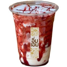 Fresh Yogurt Puree Strawberry โยเกิร์ตนมสด เนื้อสตรอเบอร์รี่