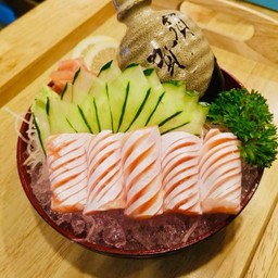 B-ซาซิมิท้องปลาแซลมอน