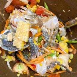 ตำข้าวโพดไทยปูม้า