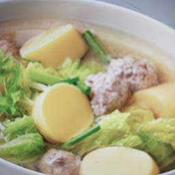 ต้มจืดเต้าหู้หมูสับผักกาดขาว