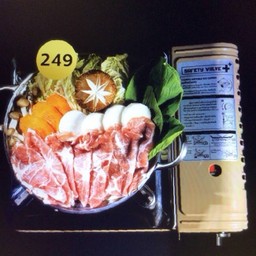 249.นาเบะหม้อไฟหมู