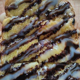 ปังปิ้งเนยนม+ช็อคโกแลต