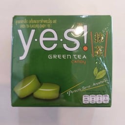 ลูกอมรสชาเขียว ตราเยส (79.2กรัม)