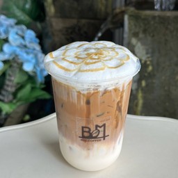 คาราเมลมัคเคียโต้ (เย็น)