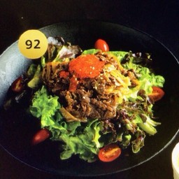 92.สลัดเนื้อชาบูพร้อมน้ำสลัดไคเซน