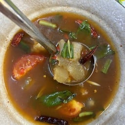 ต้มแซ่บเอ็นแก้ว ( เนื้อ )