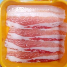 หมูสามชั้นสใลด์