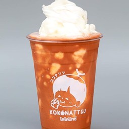 น้ำมะพร้าวน้ำหอมชาไทยปั่น