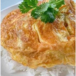 ไข่เจียวราดข้าว