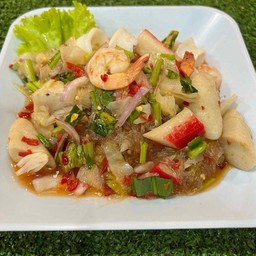 ยำวุ้นเส้นทะเล