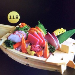 118.ชุดปลาดิบรวม 5 อย่าง(ปูอัด)