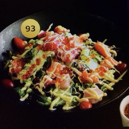 93.สลัดรวมปลา 3 สี