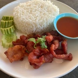 ข้าวหมูทอด