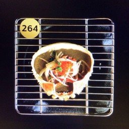 264.มันปูย่างท็อปเนื้อปูอัด