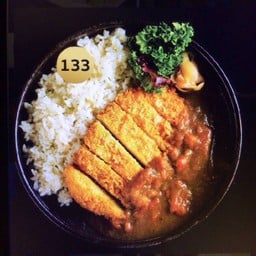 133.ข้าวแกงกะหรี่หมูทอดทงคัตสึ