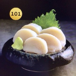 101.หอยเชลล์ซาซิมิ