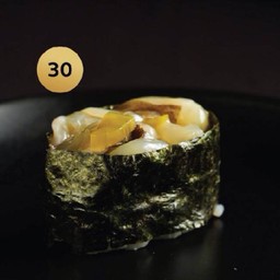 30.ซูชิปลาหมึกยักษ์ซอสวาซาบิ