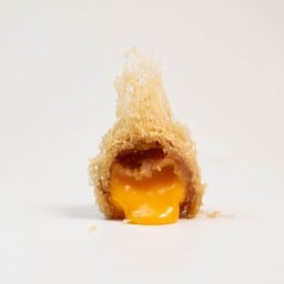 เผือกทอดไส้ลาวา 2 ชิ้น