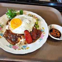 ข้าวหน้าไก่ไข่ดาว