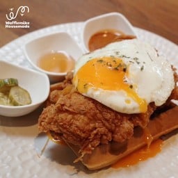 วาฟเฟิลไมค์ไก่ทอด